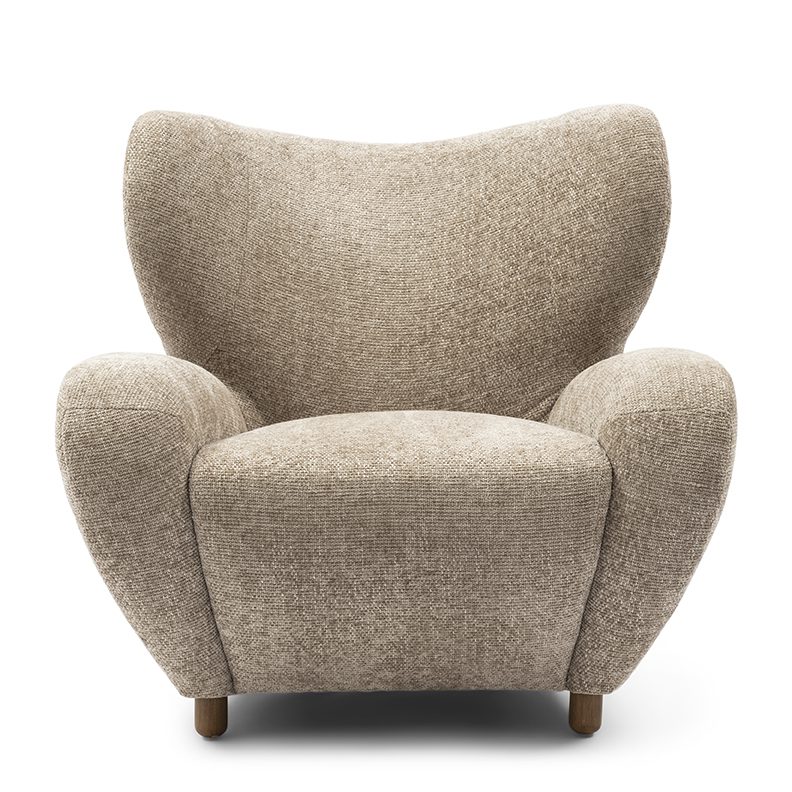 Courchevel Wing Chair Beige - Bilde 2