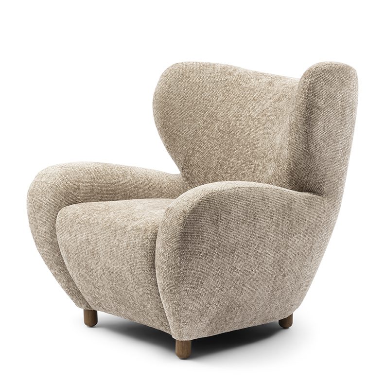 Courchevel Wing Chair Beige