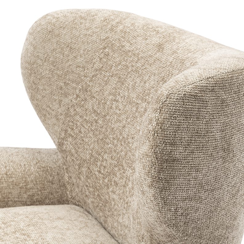 Courchevel Wing Chair Beige - Bilde 5