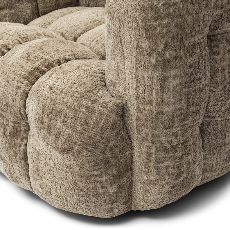 Arosa Swivel Armchair Taupe - Bilde 4