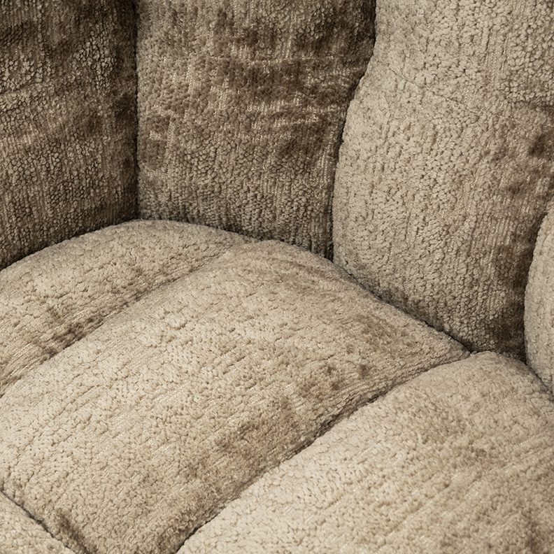 Arosa Swivel Armchair Taupe - Bilde 5