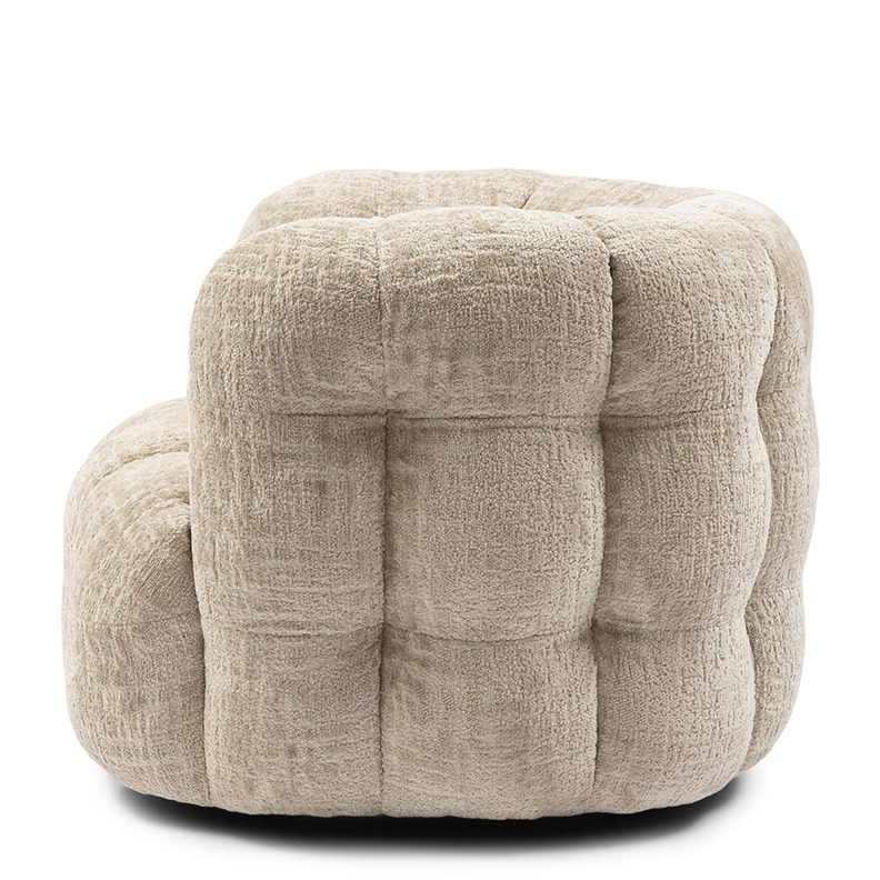 Arosa Swivel Armchair Natural - Bilde 3