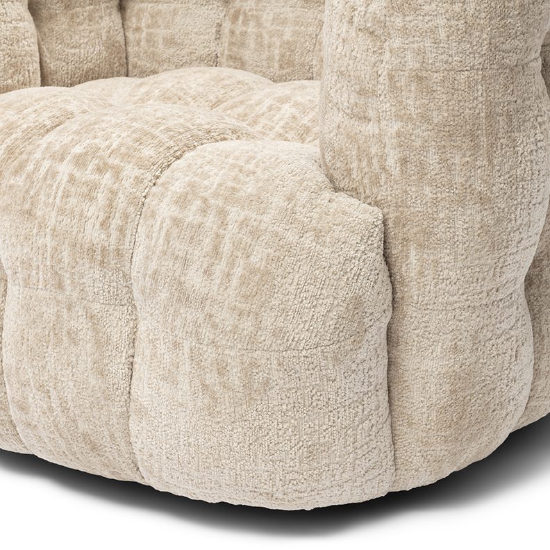 Arosa Swivel Armchair Natural - Bilde 4