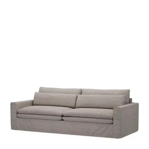 Continental Sofa 3,5 Seater, recycled weave, brompton beige