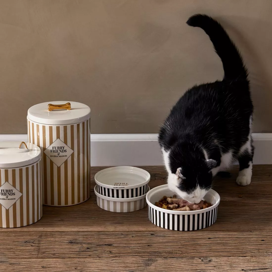 Bone Appétit Dog Bowl black L - Bilde 4