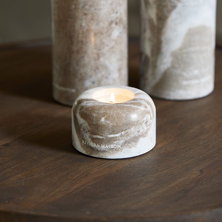 Ferrera Marble Votive S