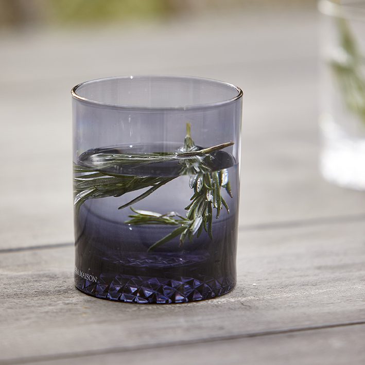 Vittoria Water Glass blue