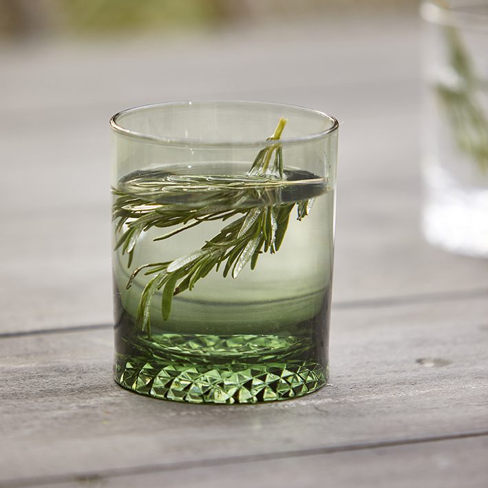 Vittoria Water Glass green