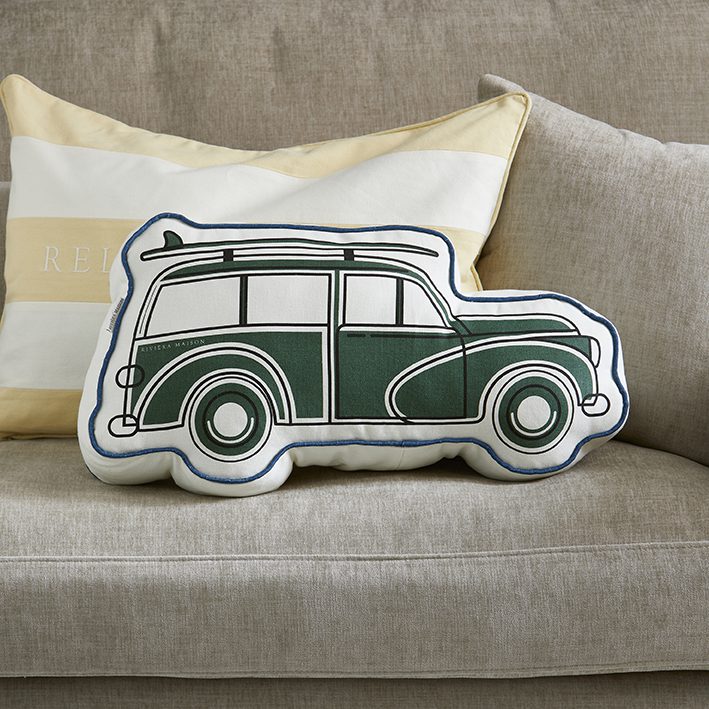 Roadtrip Box Pillow