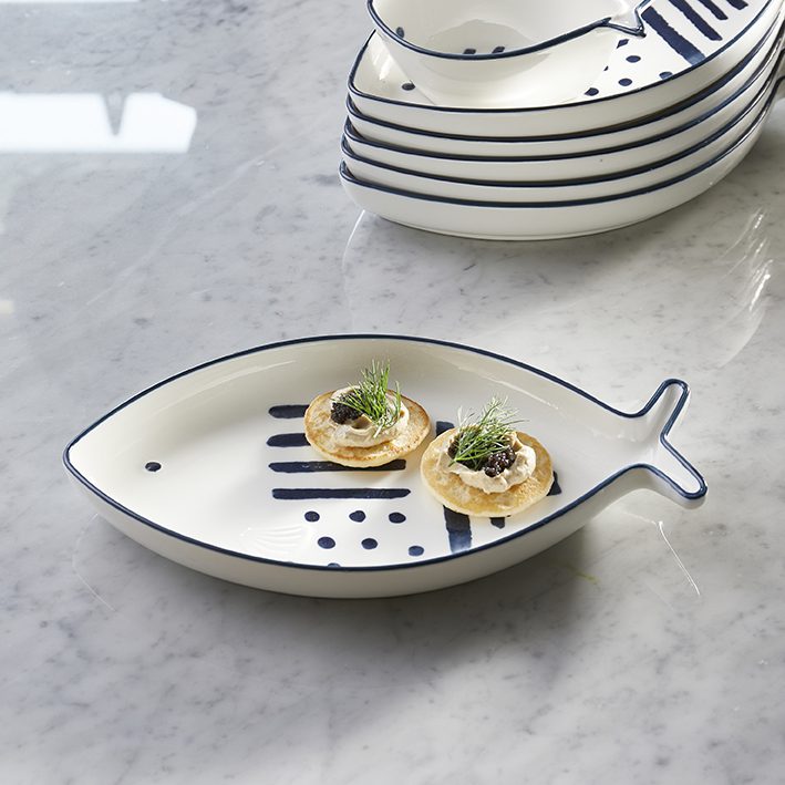 Ferragudo Fish Serving Plate