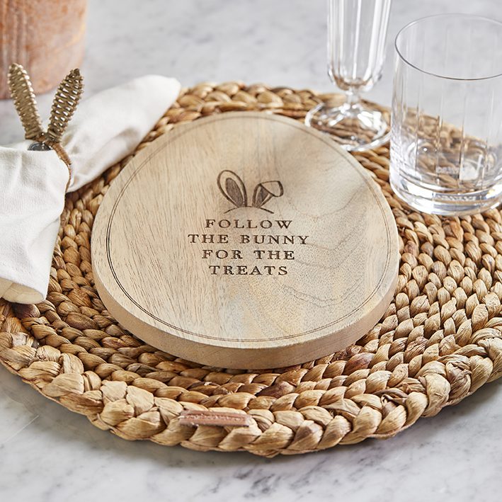 Follow The Bunny Serving Plate