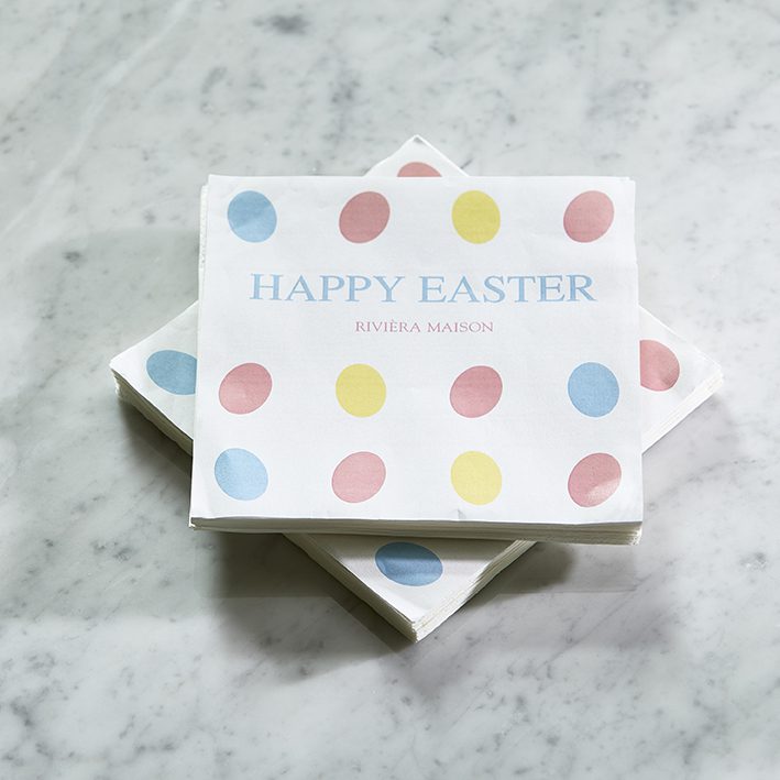 Happy Easter Egg Paper Napkin