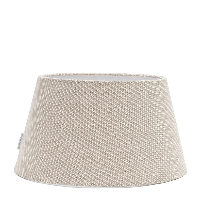 Linen Taper Lampshade flax 38x21