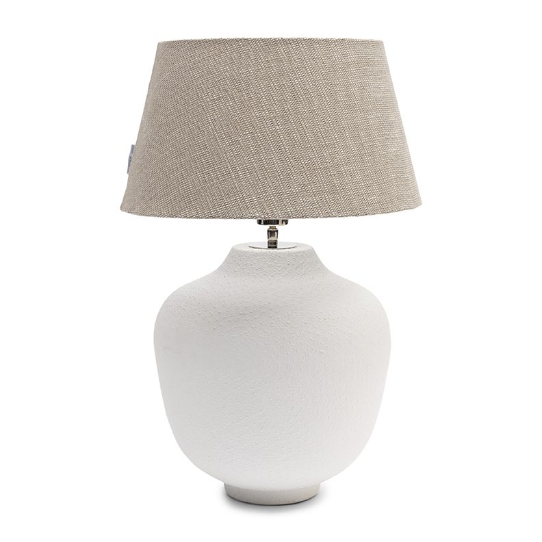 Linen Taper Lampshade flax 38x21 - Bilde 2