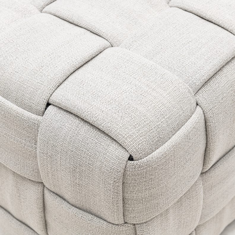 Room 48 Stool 40x40 FabFlax - Bilde 3