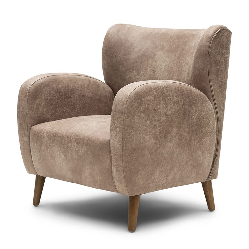 La Contessina Armchair, pellini, camel