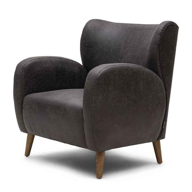 La Contessina Armchair, pellini, espresso