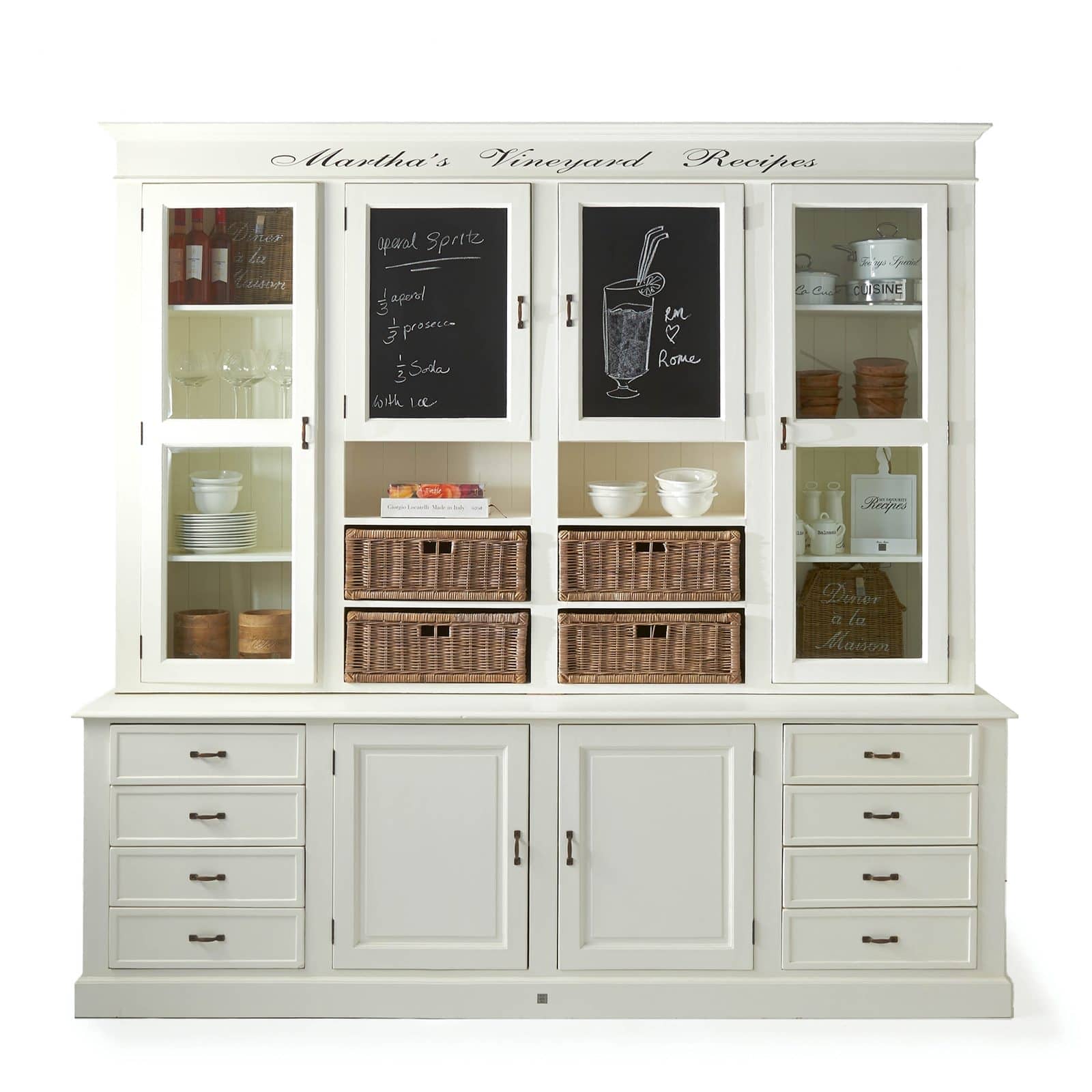 Martha's Vineyard Recipes Cabinet