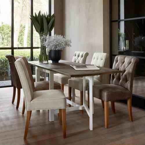 Cape Breton Dining Chair lin Flax