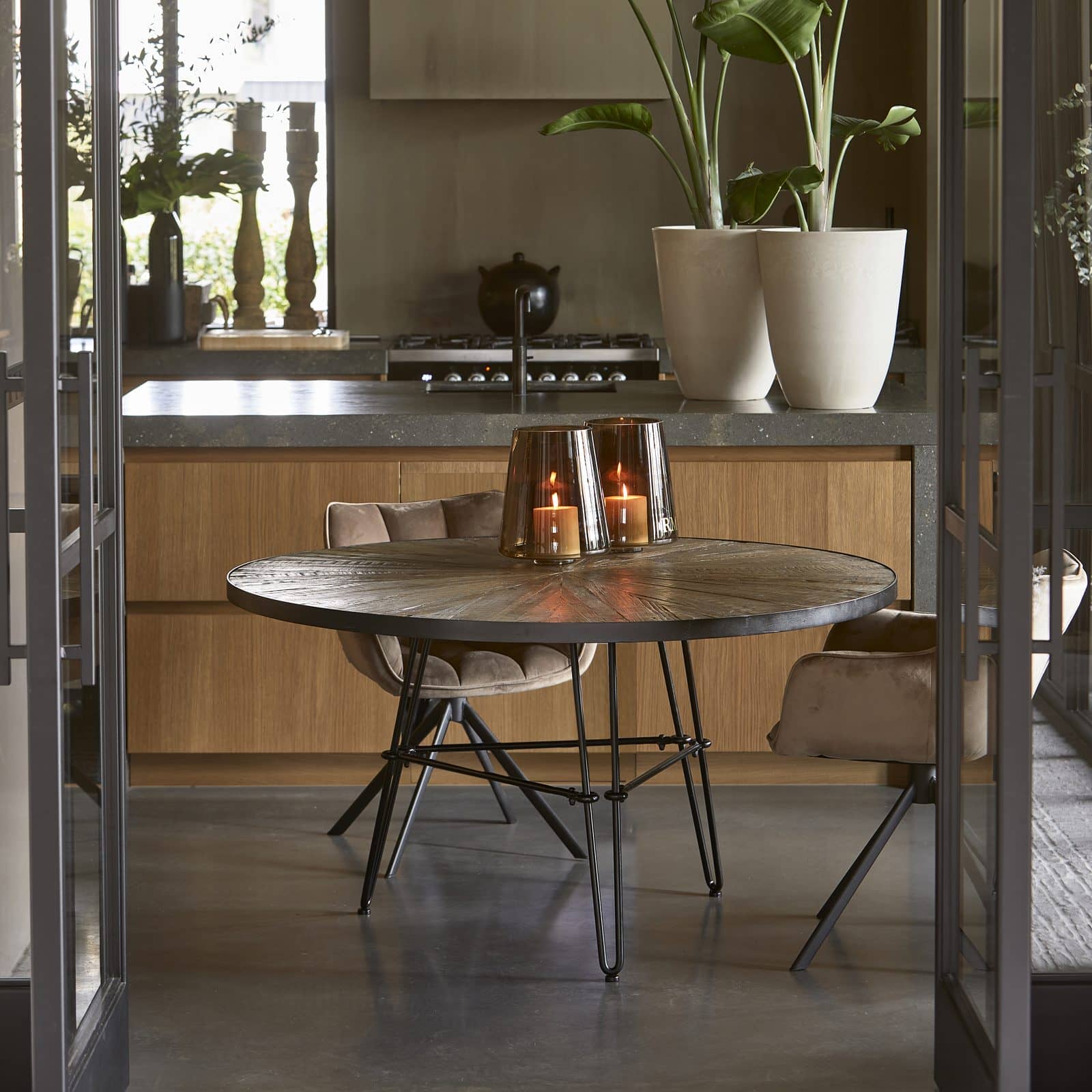 Boston Harbor Dining Table Dia 140 - Bilde 3