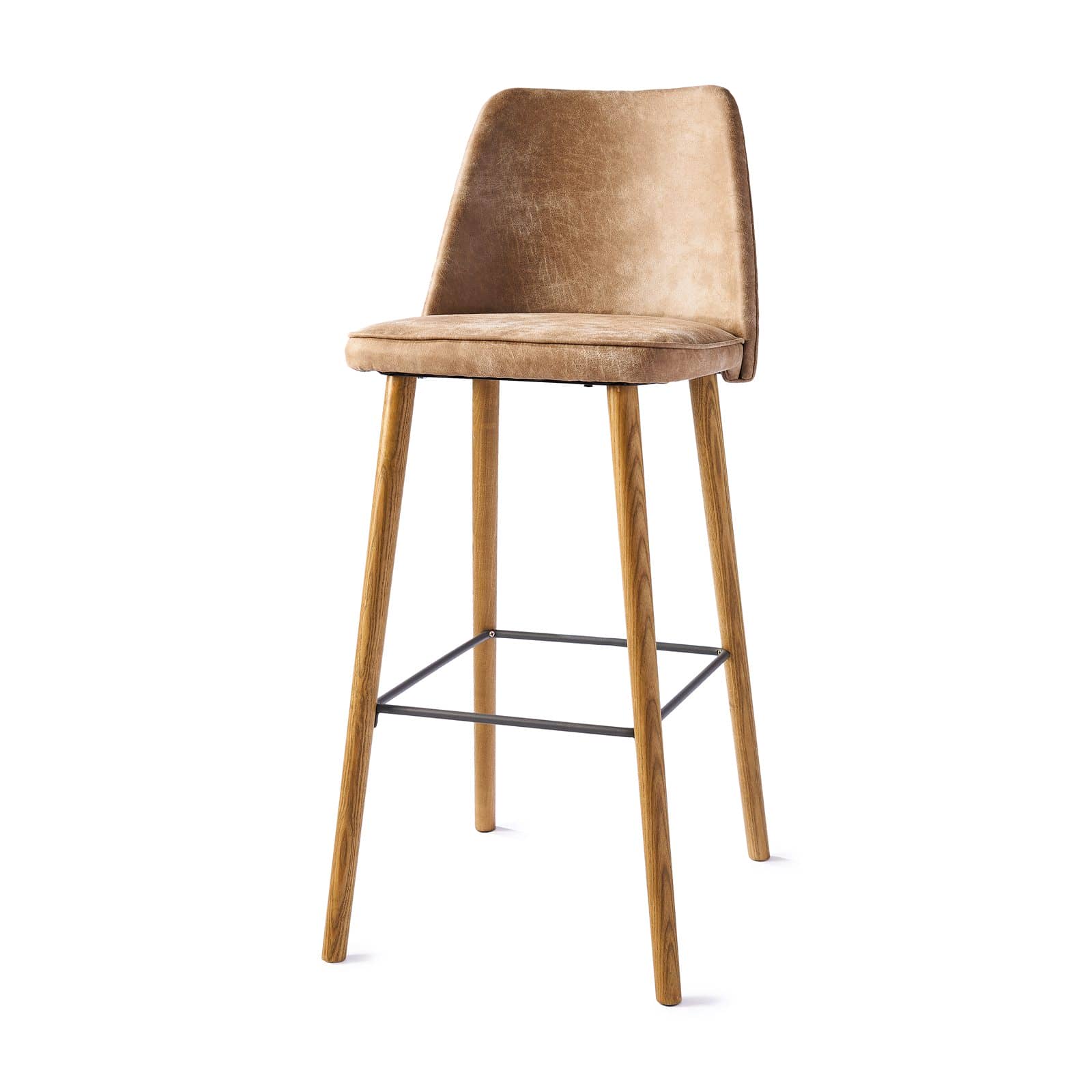 Vegas Bar Stool, pellini, camel
