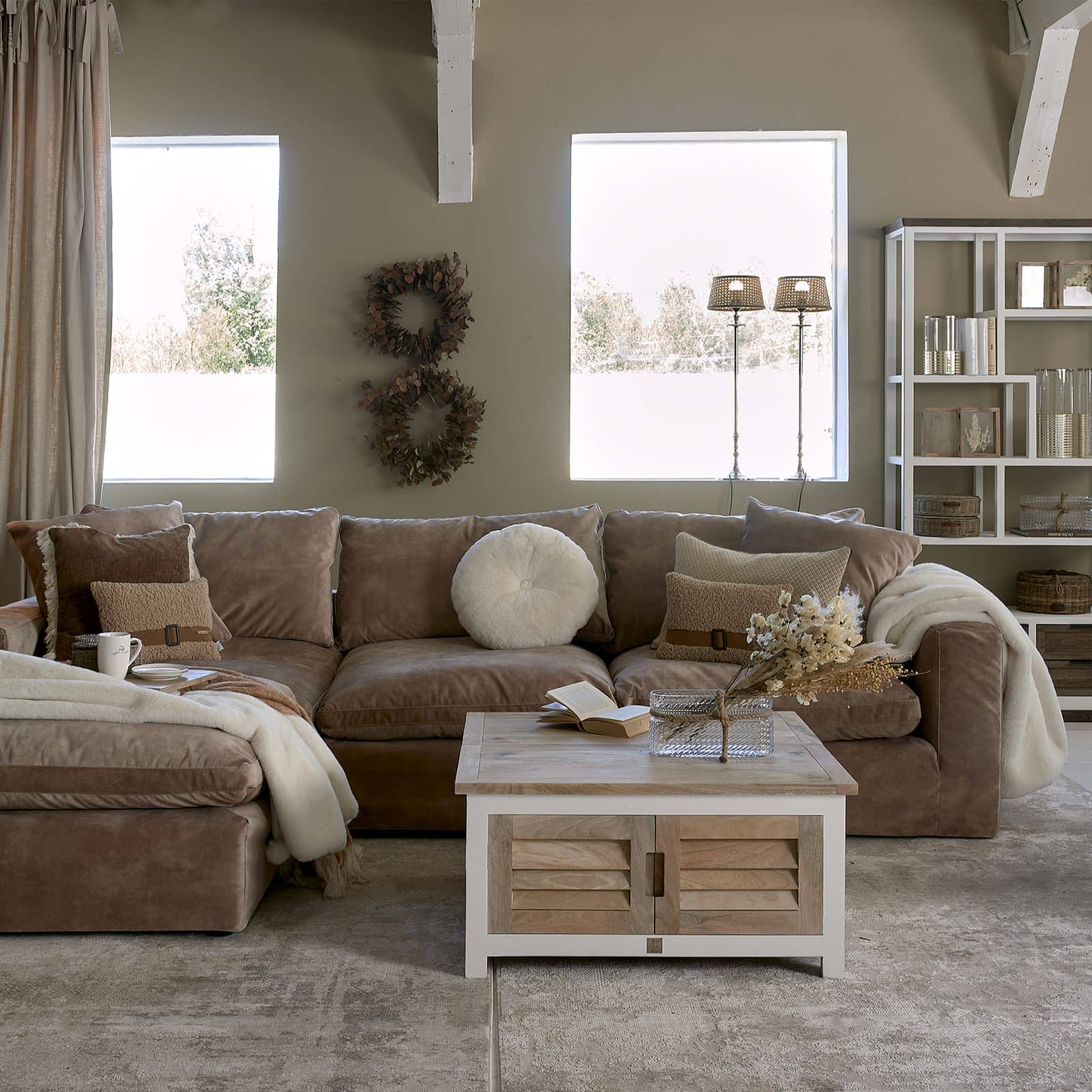 Pacifica Coffee Table, 90x90 cm