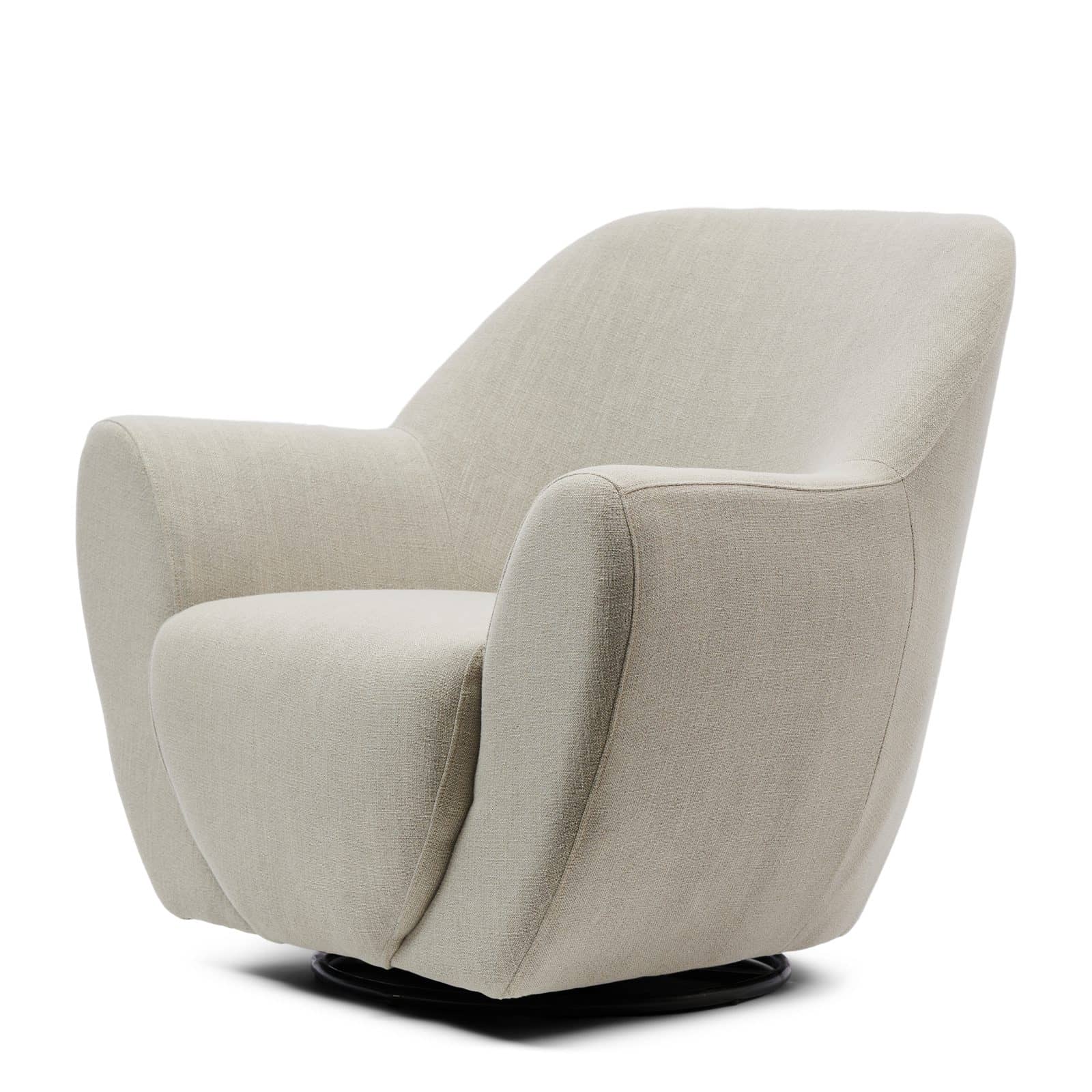 The Jill Swivel Chair Fabulous Flax