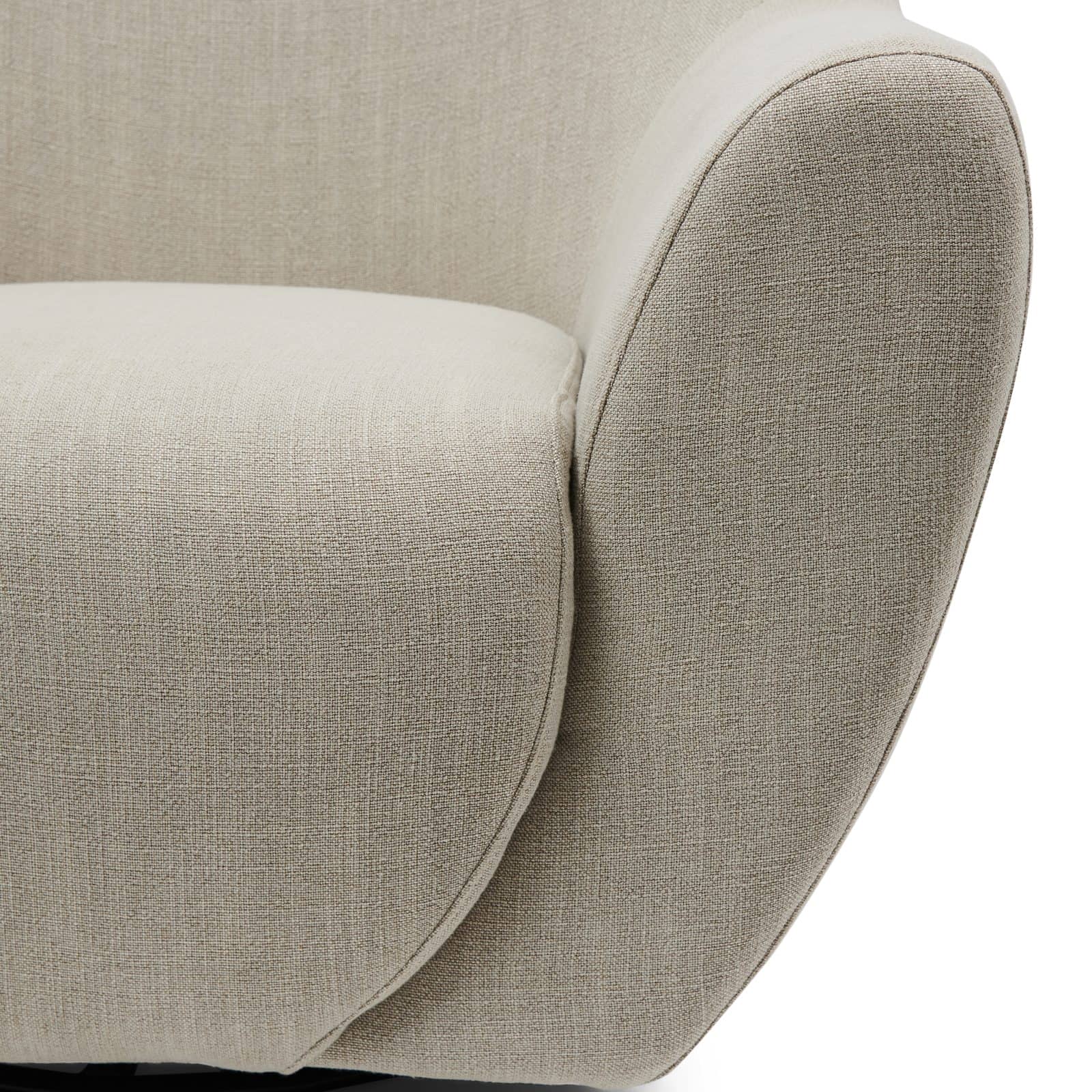 The Jill Swivel Chair Fabulous Flax - Bilde 5
