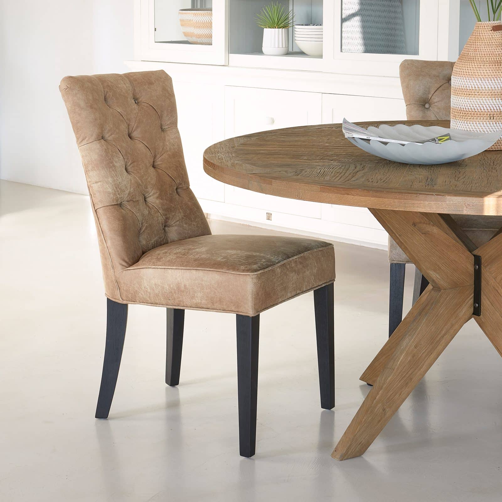 Balmoral Dining Chair Pel Camel