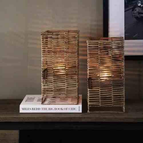 Rustic Rattan Plaisance Hurricane