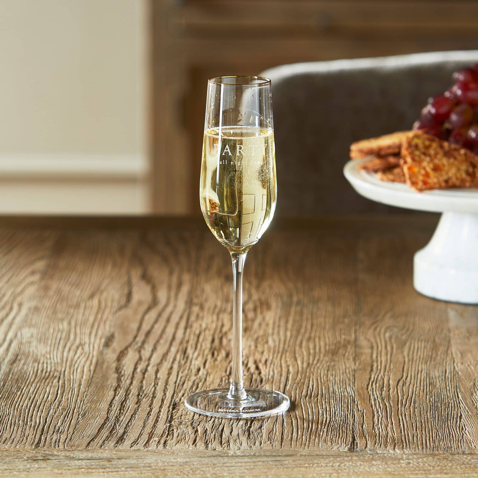 Party All Night Long Bubbles Glass
