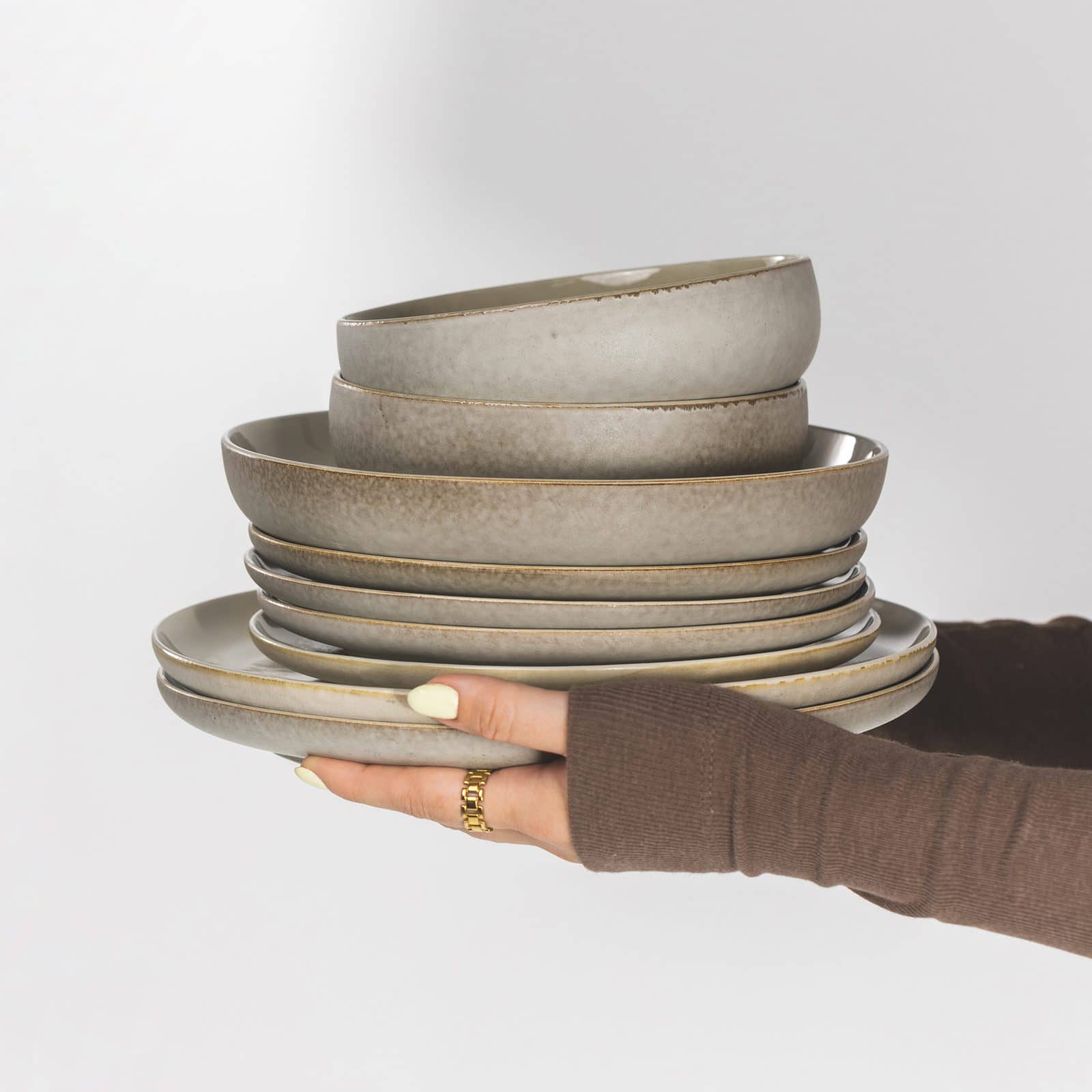 Sevran Dinner Plate green - Bilde 3