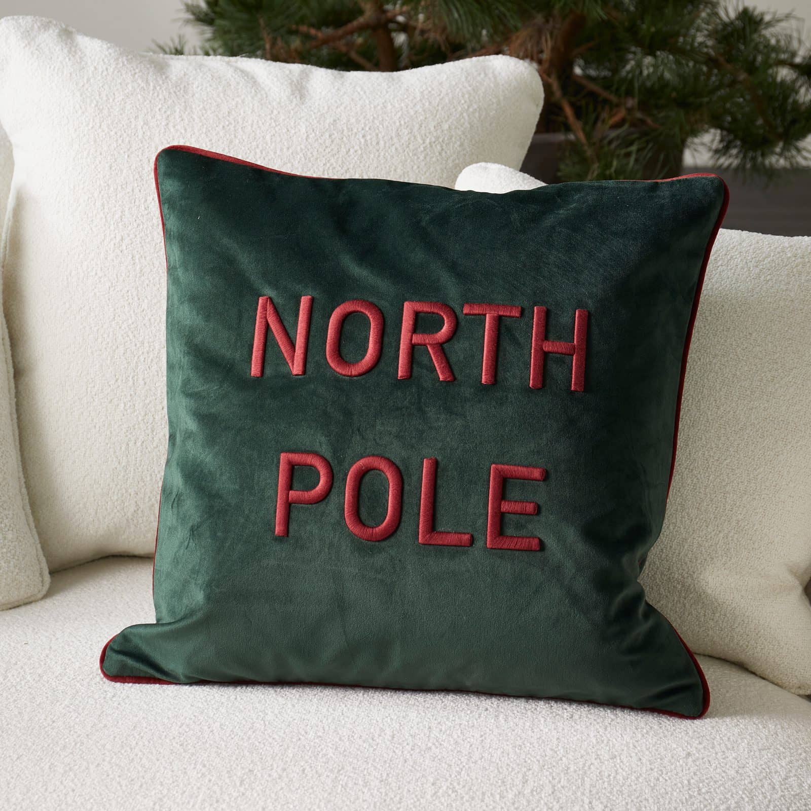 North Pole Pillow Cover 50x50