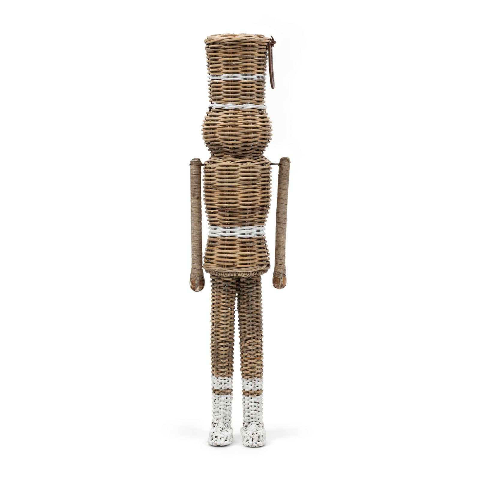 Rustic Rattan Nutcracker - Bilde 2