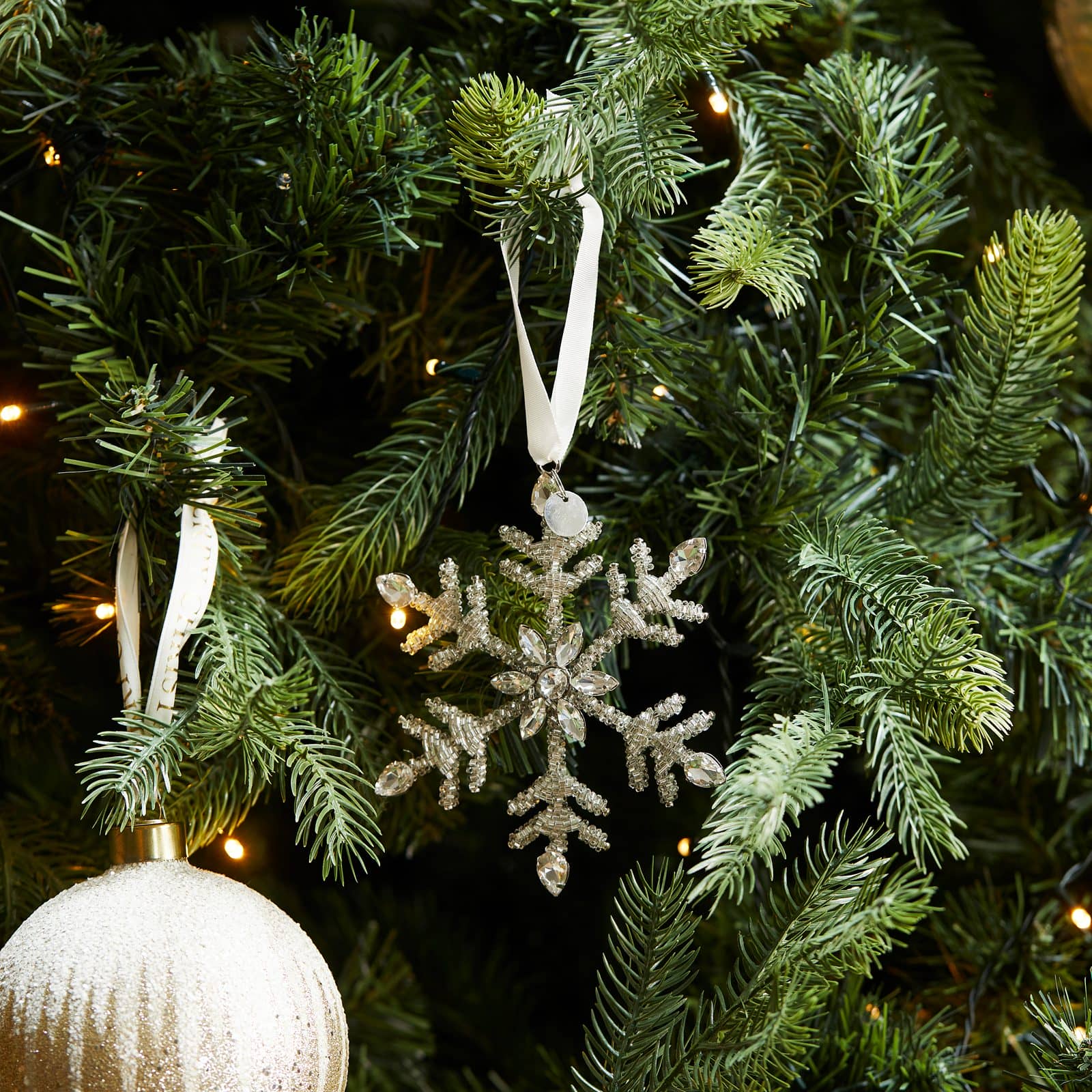 Shimmering Snowflake Ornament