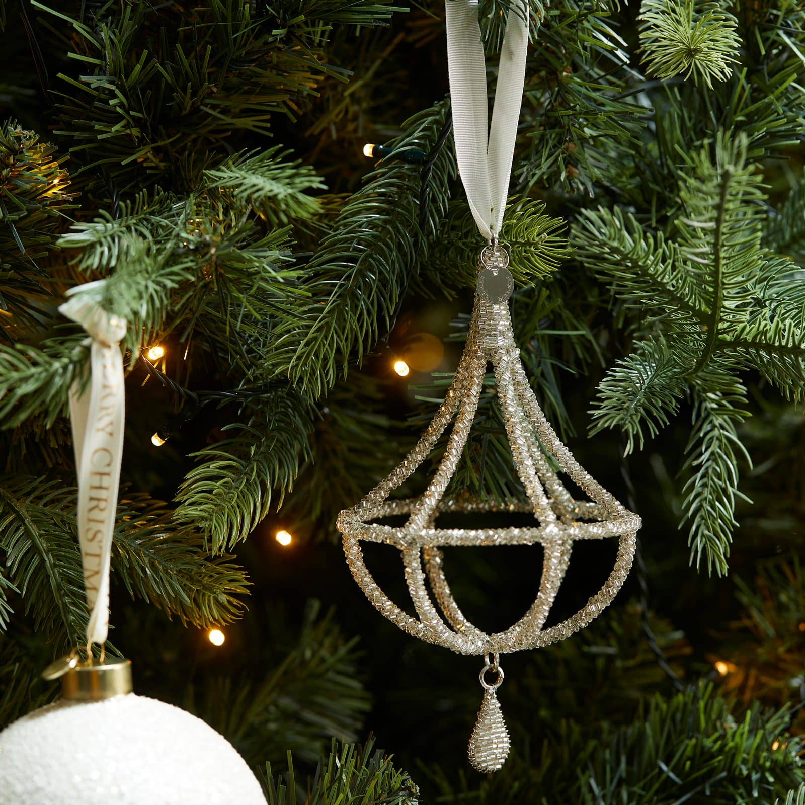 Shimmering Chandelier Ornament S
