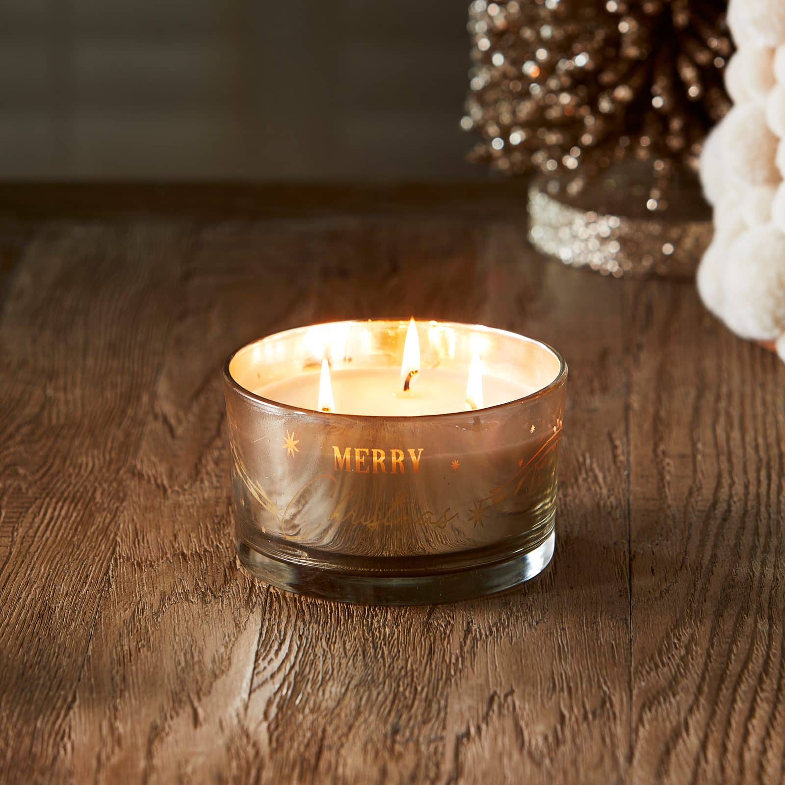 Merry Christmas Scented Candle M