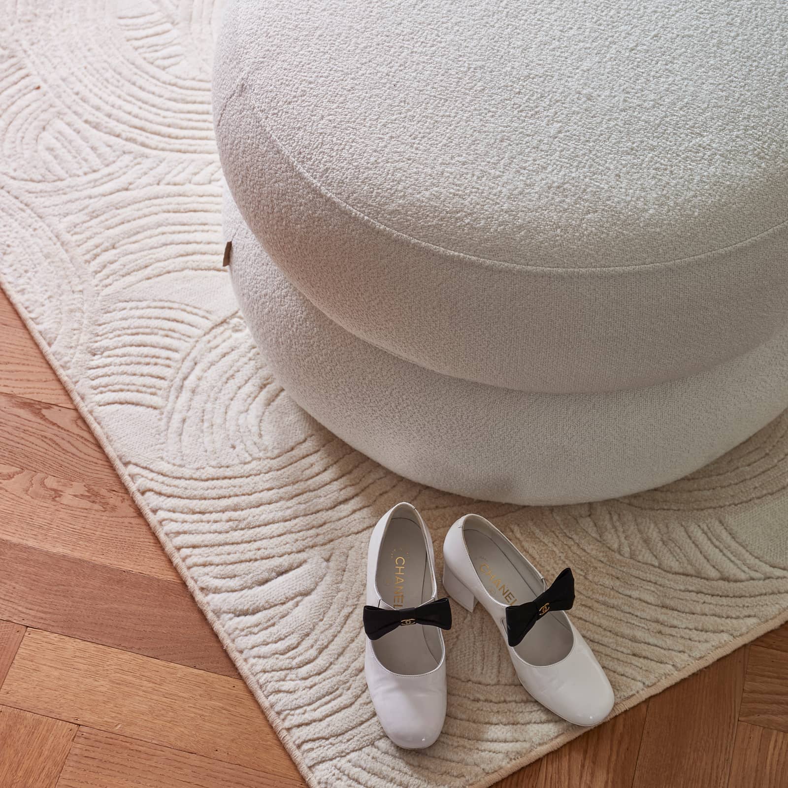 San Remo Stool D70 Simply White - Bilde 4