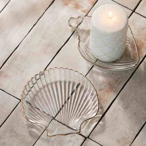 Beach Shell Decoration Plate