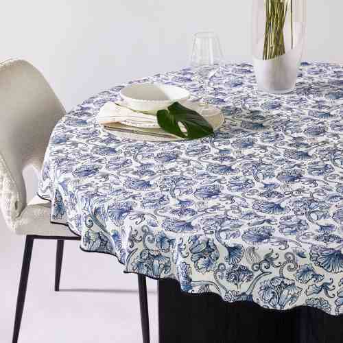 Floral Island Table Cloth dia 180