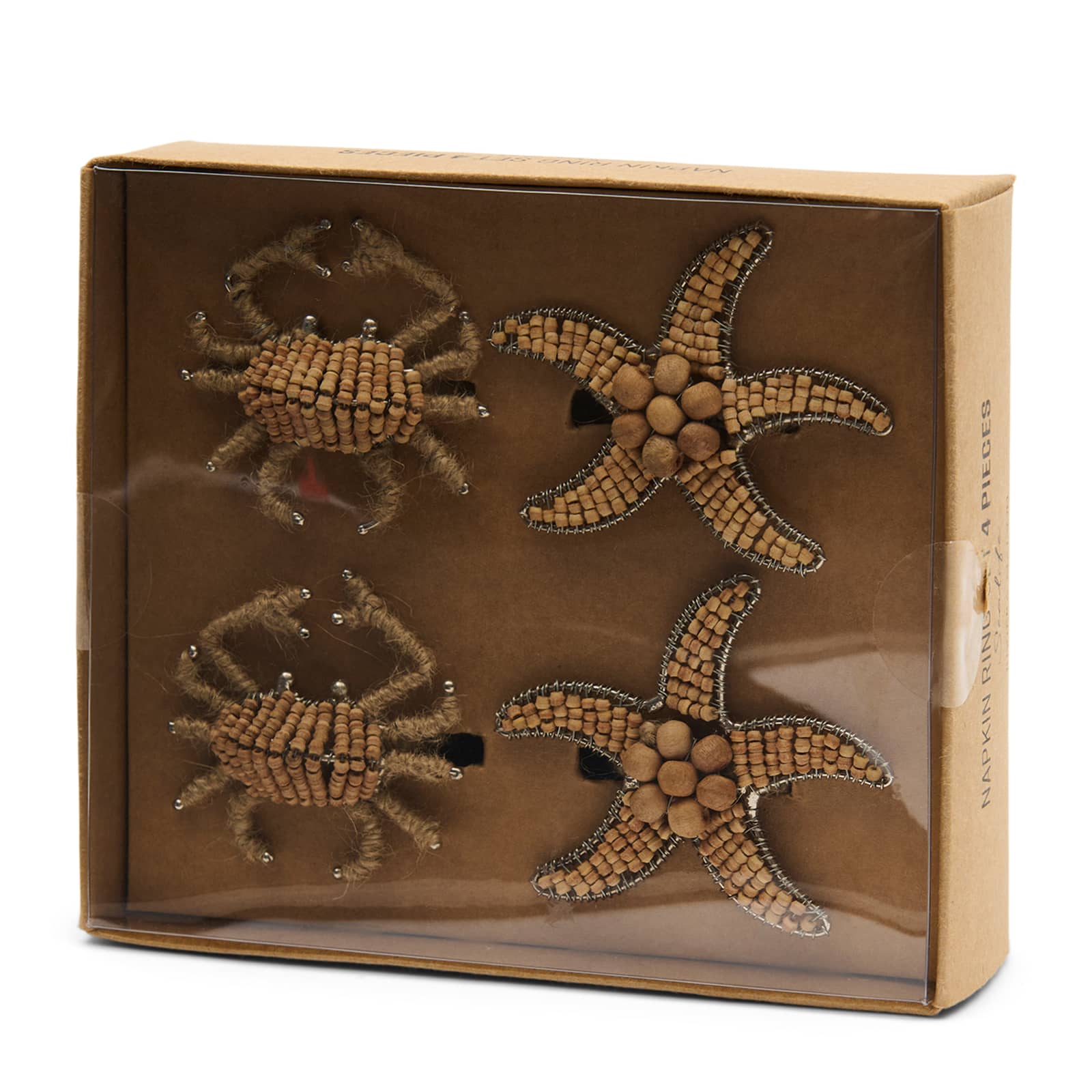 Sealife Napkin Ring Set Of 4 pieces