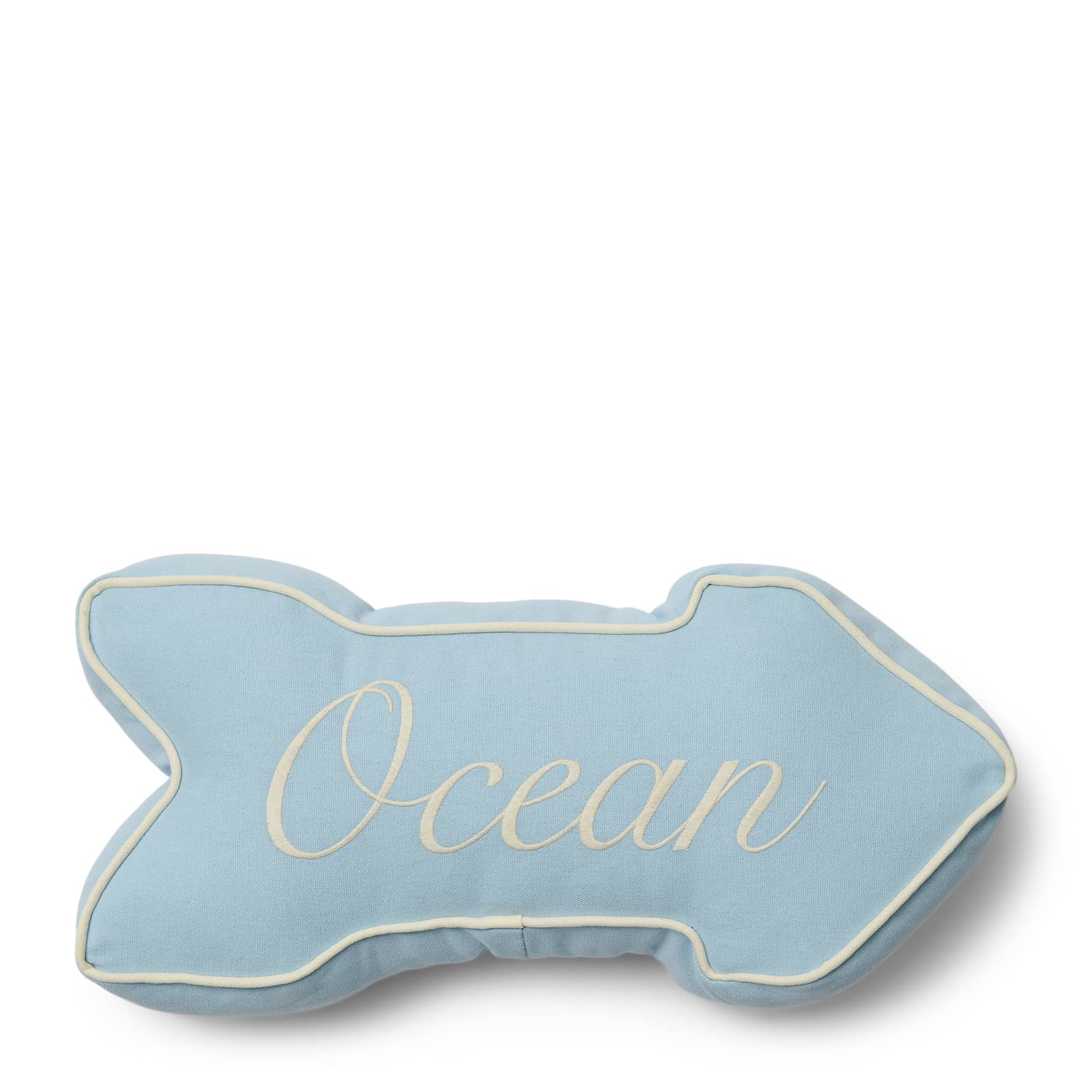 Beach Sign Box Pillow - Bilde 2