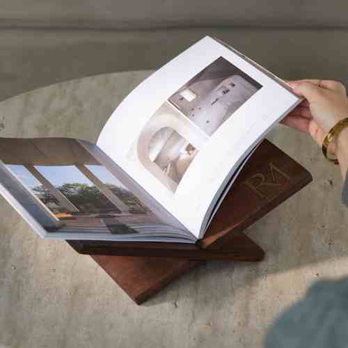 RM Monogram Book Stand