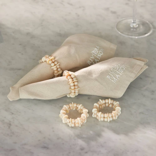 Pearl Muse Napkin Ring Set of 4