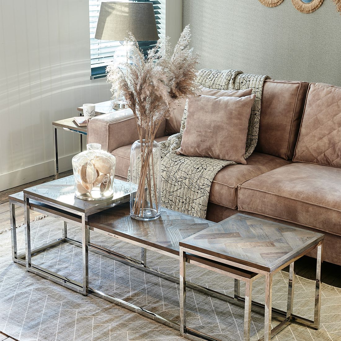 Kendall Sofa 3,5s Velvet GlBeige - Bilde 4