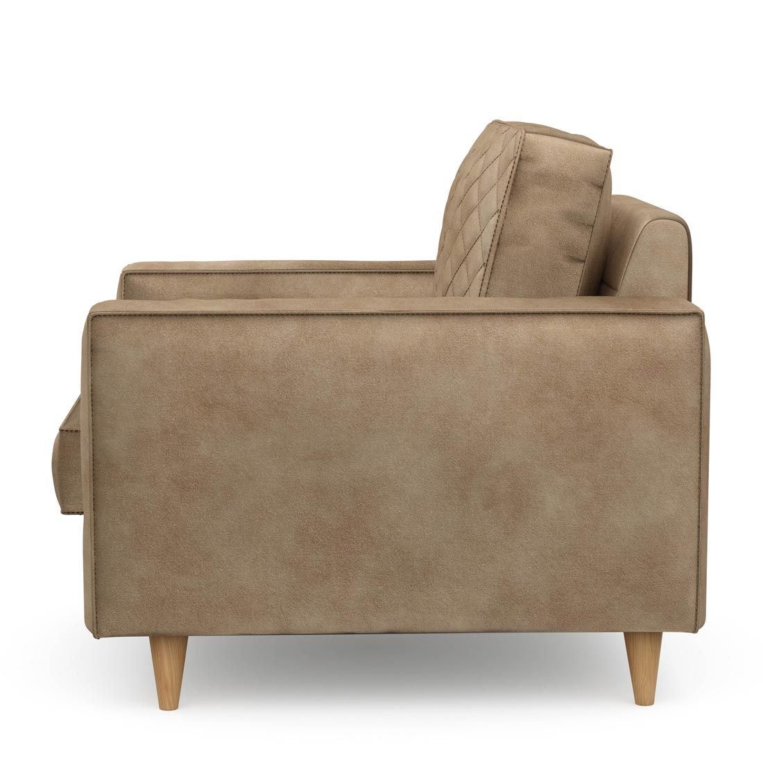 Kendall Armchair Velvet GlBeige - Bilde 3