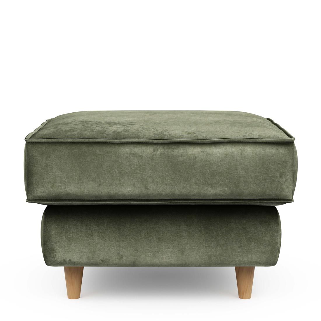 Kendall Footstool 70x70 Velvet Ivy - Bilde 2