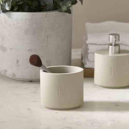 RM Monogram Toothbrush Holder