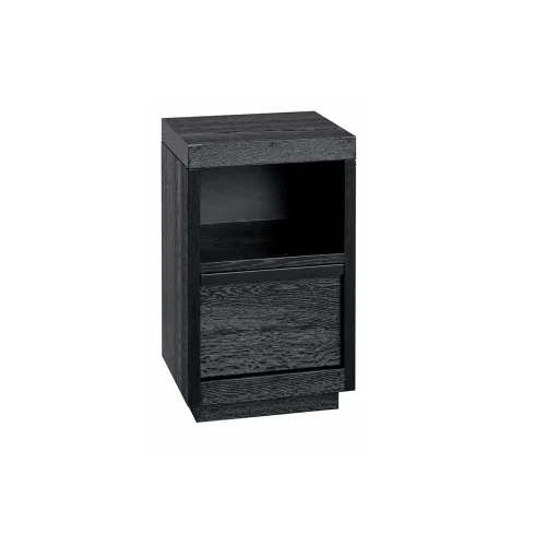 Sidebord / nattbord Fremont 35x60x42 Black grov eikefiner