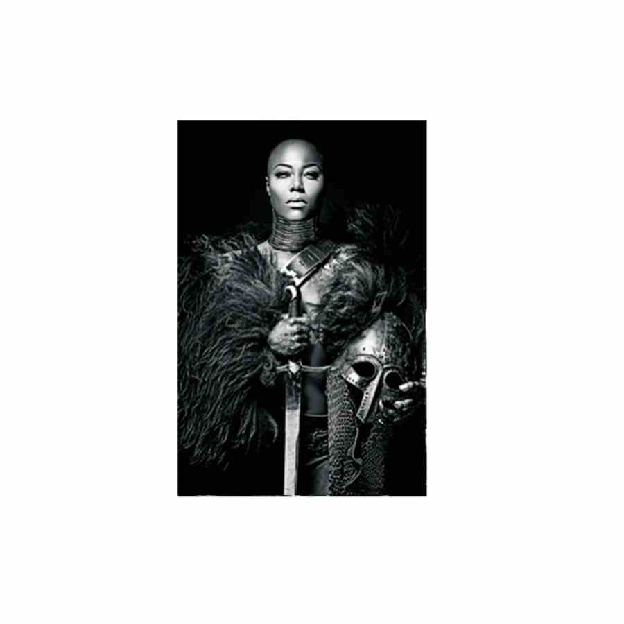 Bilde av Glass picture warrior lady